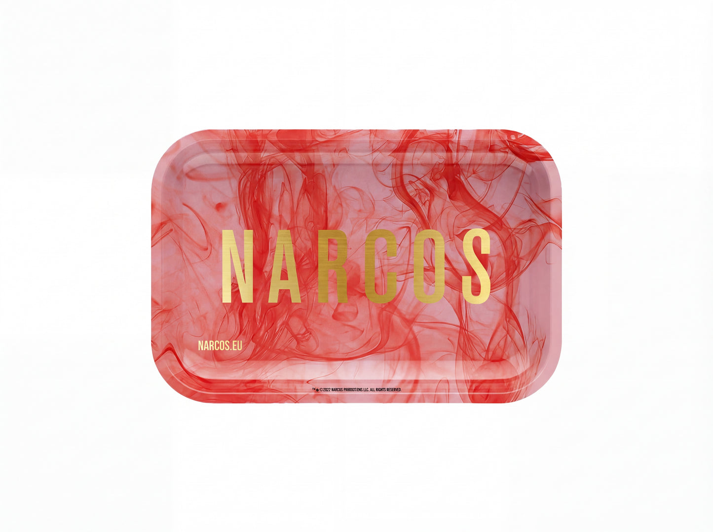 Narcos Metal Rolling Tray Pink Edition